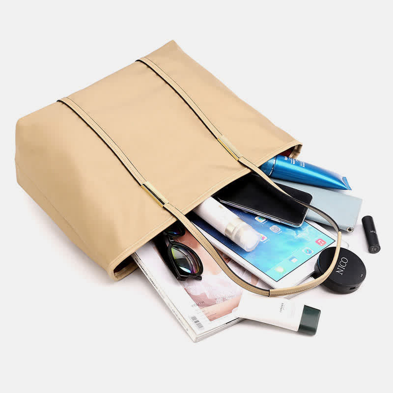 Robuste Tragetasche, Umhängetasche für Damen, große Kapazität, Nylon-Handtasche