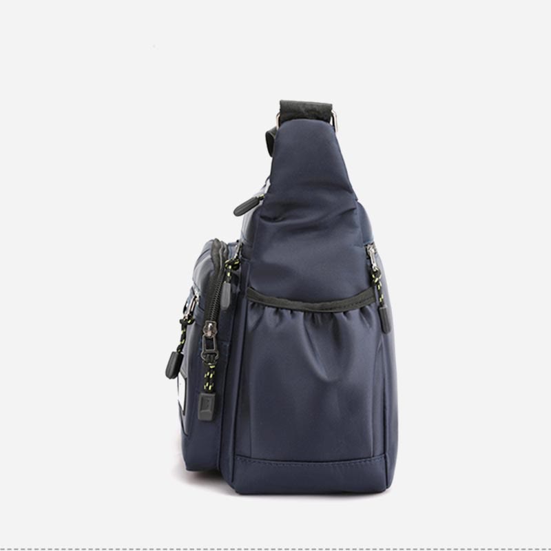 Umhängetasche für Herren, große Kapazität, lässige Schultertasche aus Nylon
