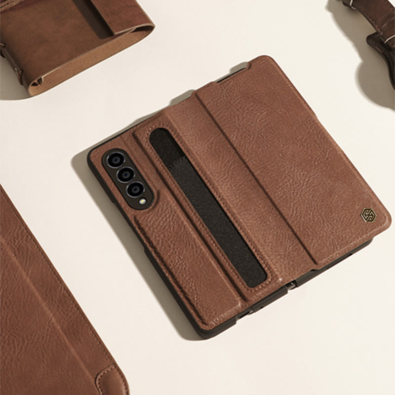 S-Pen Pocket Design Handyhülle für Samsung Lederschutzhülle