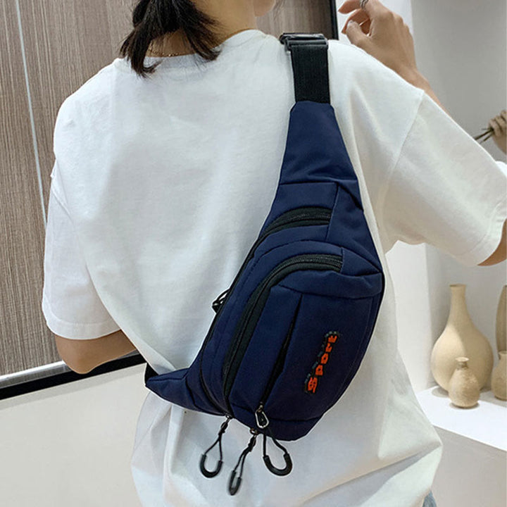 Wasserdichte Hüfttasche, lässige Hüfttasche, Brusttasche für Damen und Herren