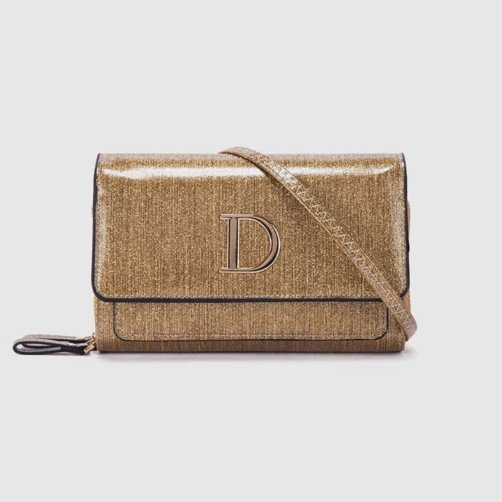 Kleine Umhängetasche für Damen, glitzernd, Schultertasche, Handytasche