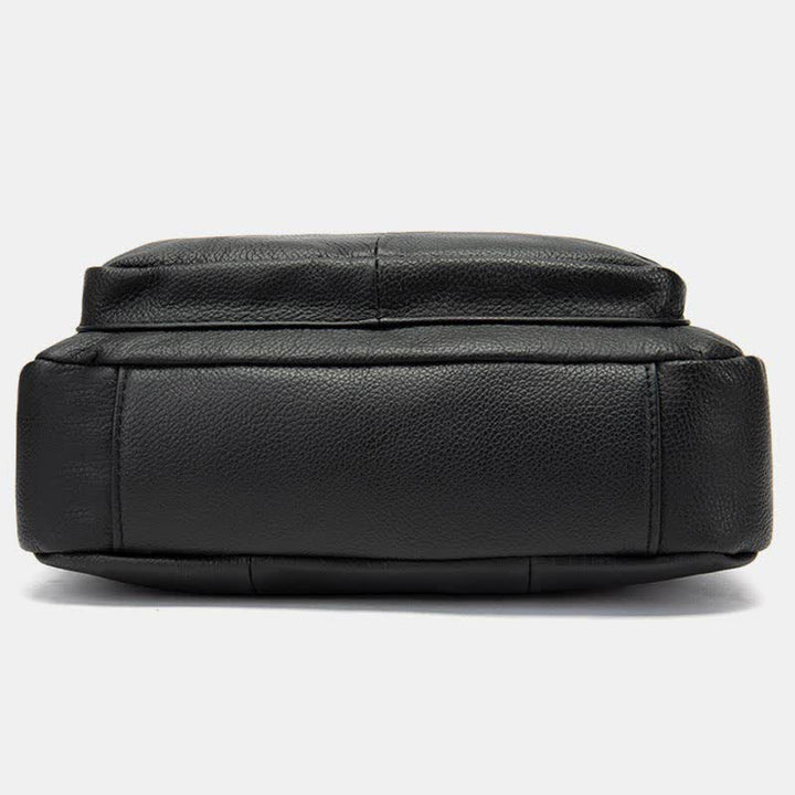 Herren Umhängetasche Echtes Leder Kleine Messenger Bag Crossbody Bag