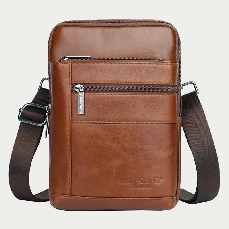 Umhängetasche für Männer Drei Stile Taschen Leder Umhängetasche