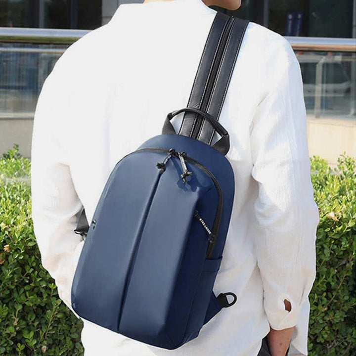 Wasserdichter Sling-Rucksack für Herren und Damen, multifunktional, lässig, Reise-Umhängetasche