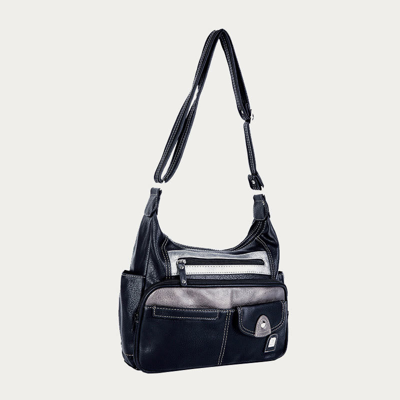 Umhängetasche für Damen, coole Freizeit-Schultertasche im Vintage-Stil