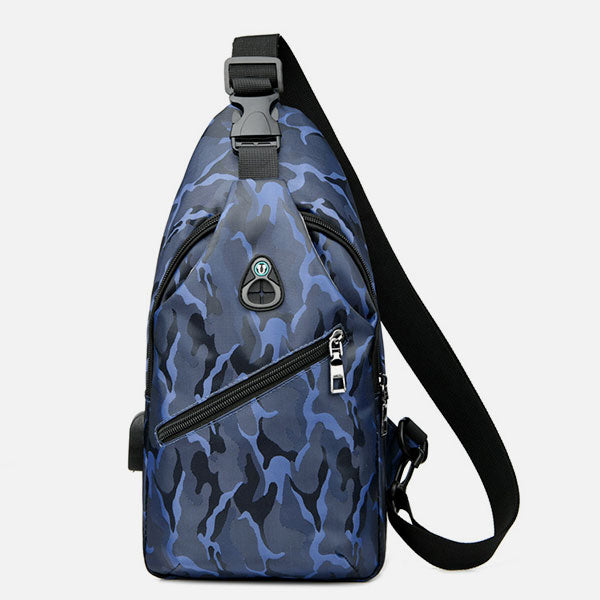 Wasserdichte, großvolumige Sling Bag Umhängetasche