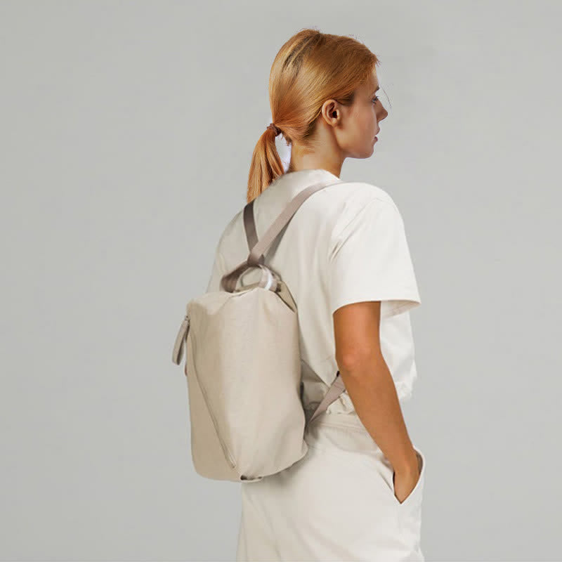 Kleiner Rucksack Sackpack für Sportreisen Cabrio Canvas Schultertasche Handtasche