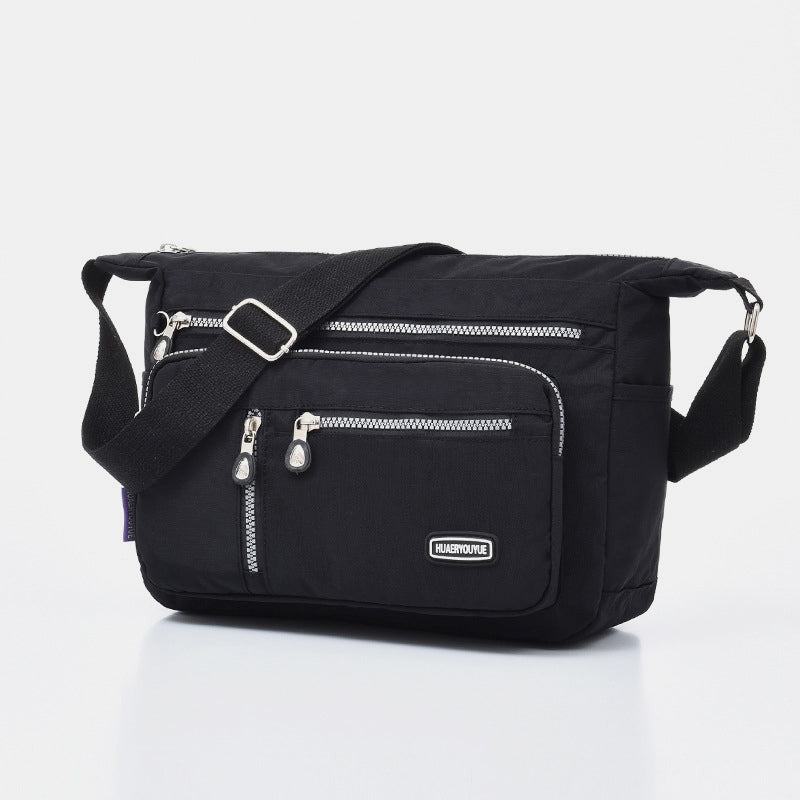 Wasserdichte, leichte, lässige Schultertasche aus Nylon für Damen