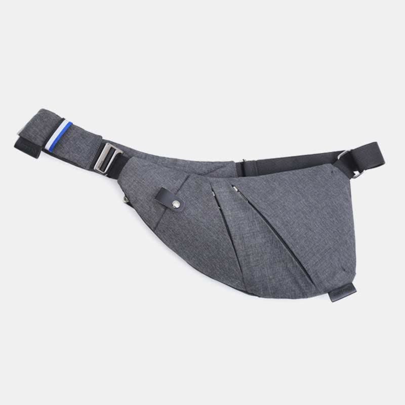 Leichte, langlebige Sling-Brusttasche, wasserdicht, kratzfest, Tagesrucksack, lässige Herren-Geldbörsen