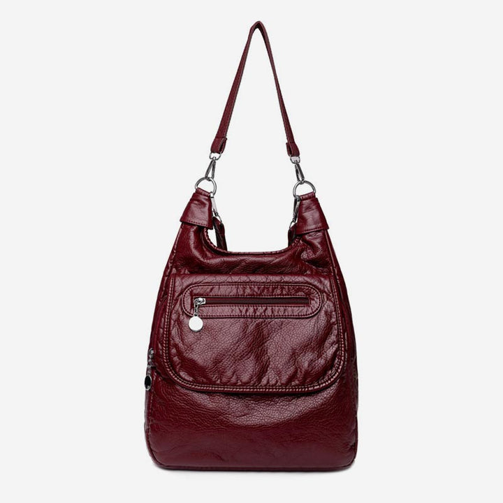 Wasser- und reißfester Rucksack, Tagesrucksack, Schultertasche, Handtasche mit verstellbaren Trägern