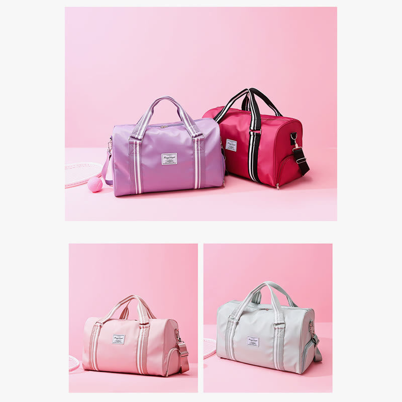 Yoga-Sporttasche für Damen, multifunktionale kurze Reisetasche