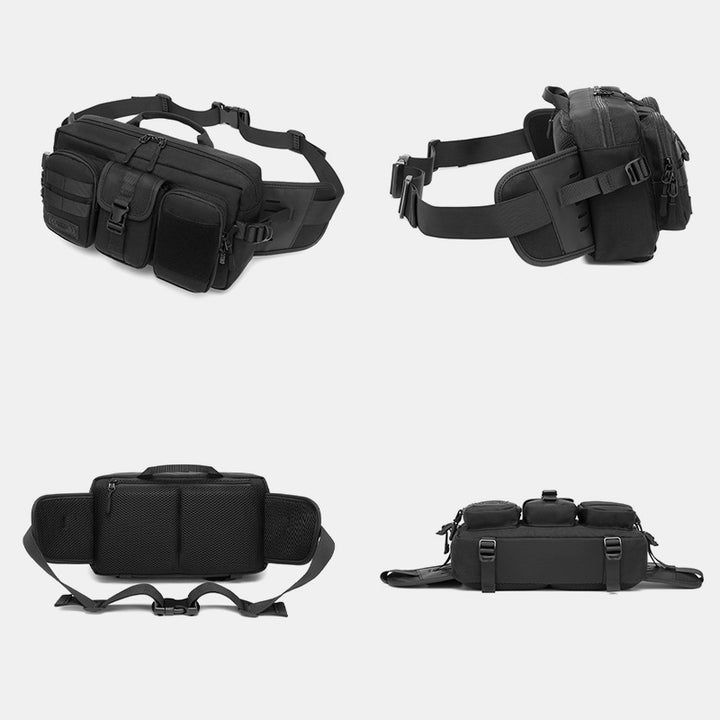 3-Wege-Verwendung Große Kapazität Wasserdicht Atmungsaktiv Bequem Casual Sling Bag Hüfttasche