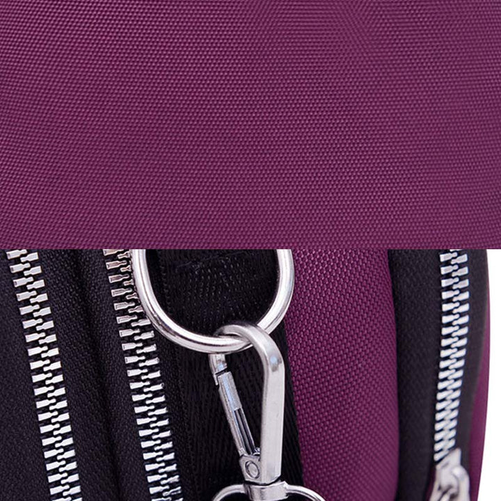 Leichte kleine Umhängetaschen, Schultertasche für Frauen, Telefon-Geldbörse mit mehreren Taschen