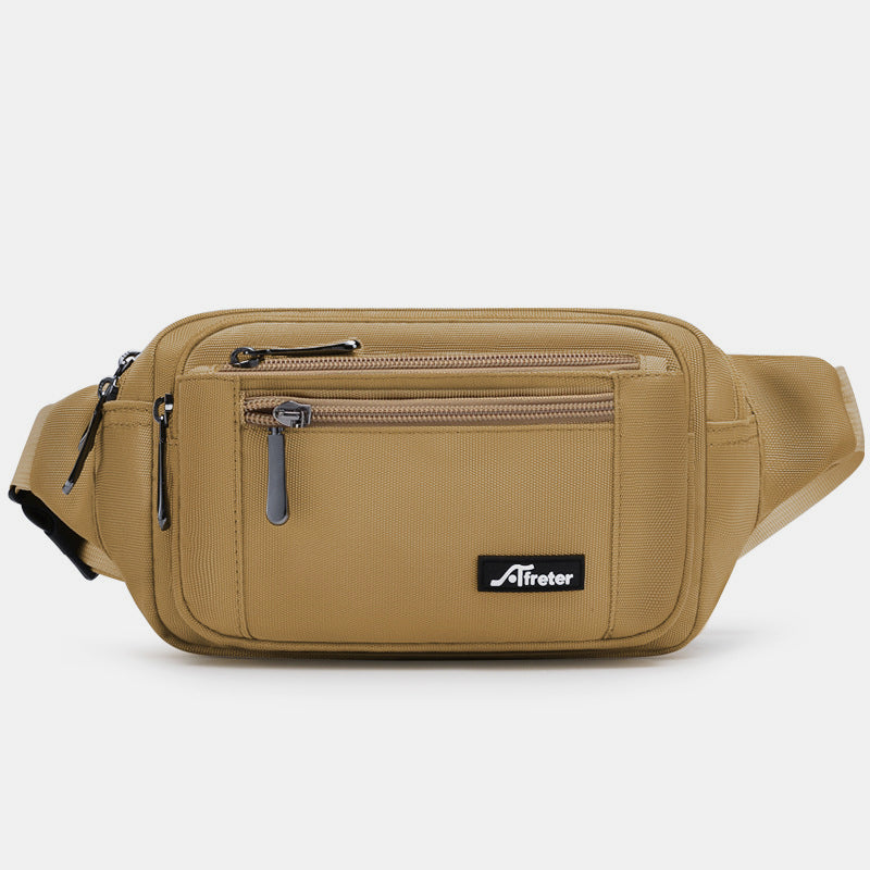 Hüfttasche für Damen und Herren, Brusttasche mit mehreren Taschen, Umhängetasche