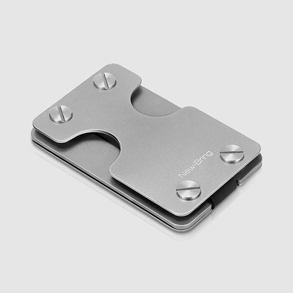 EDC RFID Aluminium Multifunktions-Schlüsselanhänger Kartenhalter Geldbörse