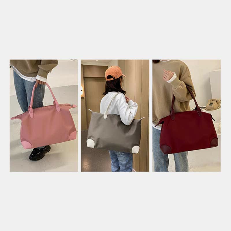 Reisetasche, lässige Schultertasche, Weekender, Übernachtungstasche für Damen