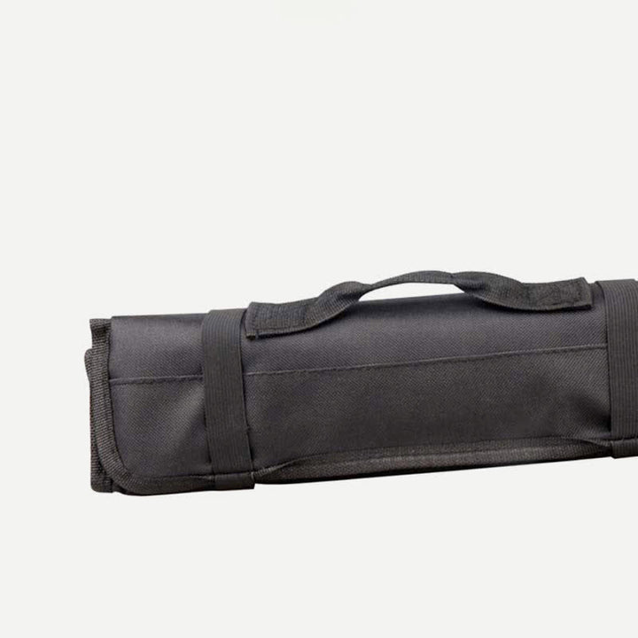 Rolltasche für Kochmesser, 22 Fächer, robuste Oxford-Kochmessertasche