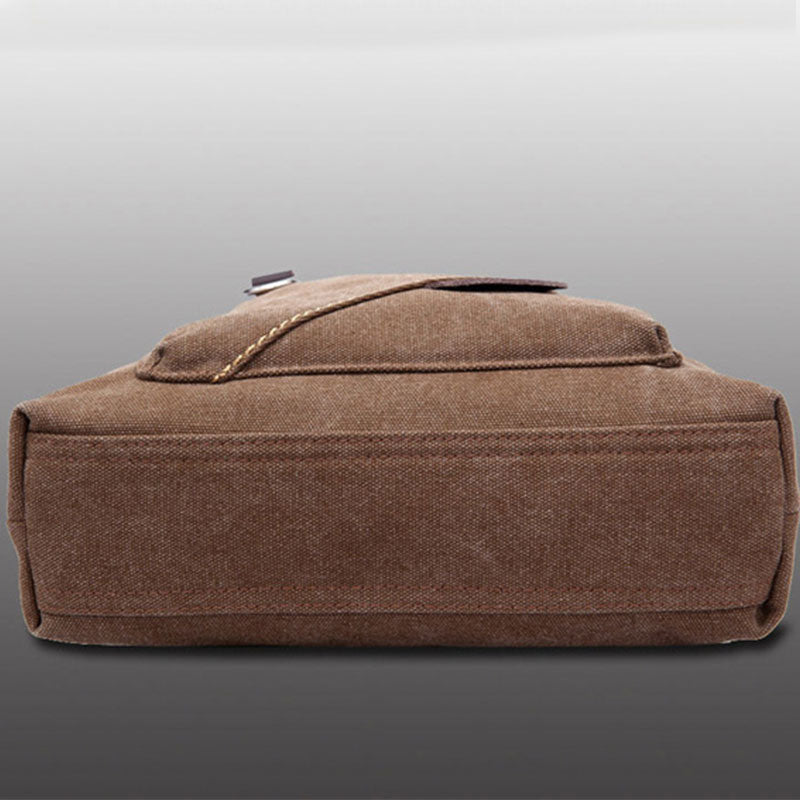 Große Handtasche aus Canvas mit großem Fassungsvermögen, Umhängetasche