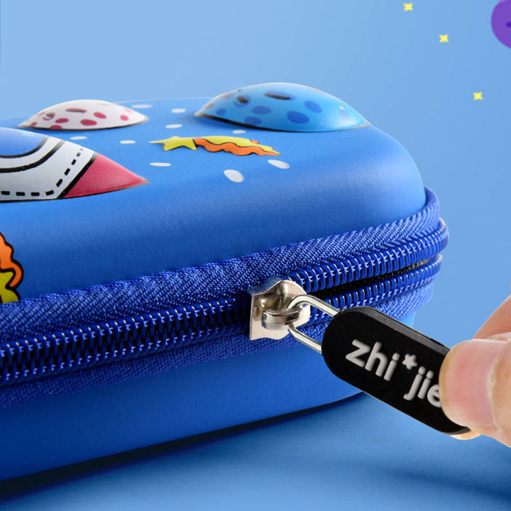 Federmäppchen für Kinder, Astronautenmuster, süßes Schulmäppchen