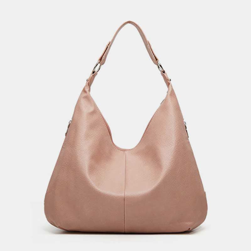 Große Hobo-Tasche aus weichem Leder, Handtasche, Tragetasche für den Alltag für Damen - Abonnieren - image 22