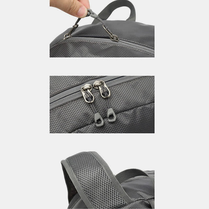Packbarer Wanderrucksack, wasserabweisend, leichter Tagesrucksack, faltbarer Reiserucksack