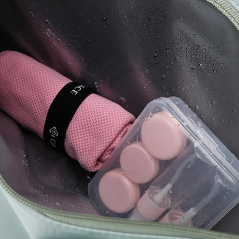 Reisetasche, Sporttasche, Umhängetasche fürs Fitnessstudio mit Nassfach, Schuhfach