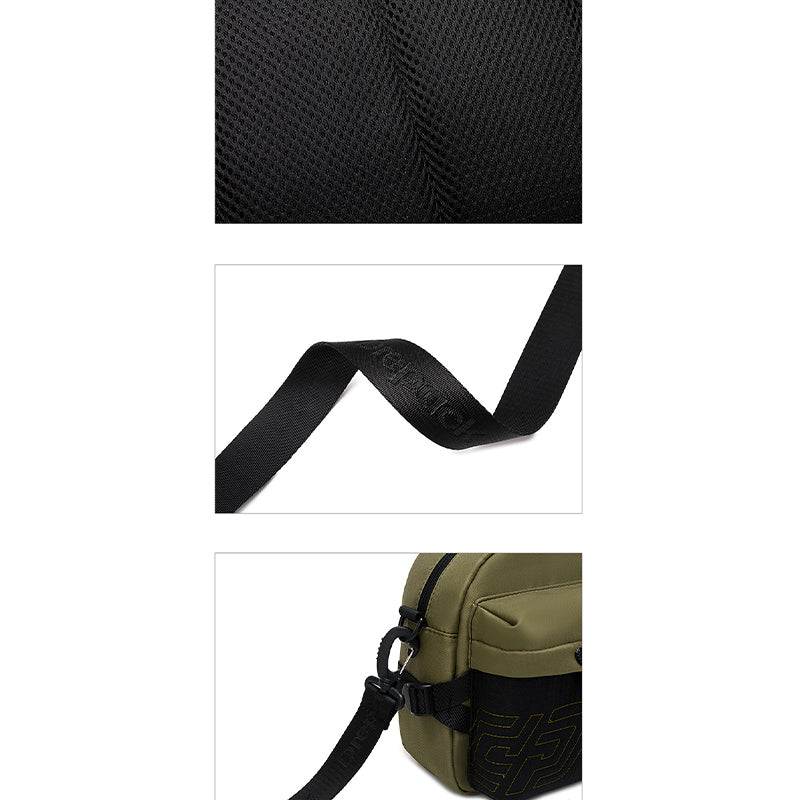 Messenger Bag für Herren, Streetwear, mittelgroße Umhängetasche für die Schule und die Arbeit