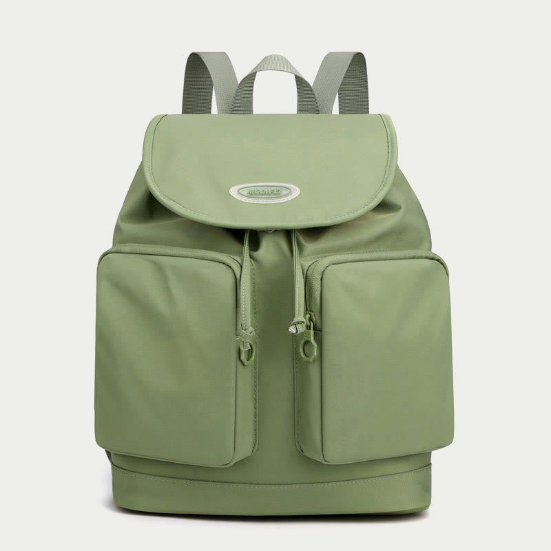Rucksack für Frauen Einfacher Kordelzugverschluss Wasserdichte Reisetasche aus Nylon