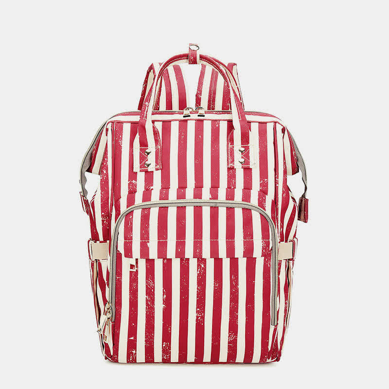 Wickeltasche Rucksack Multifunktions Wasserdicht Stilvoller Babyrucksack Mamatasche