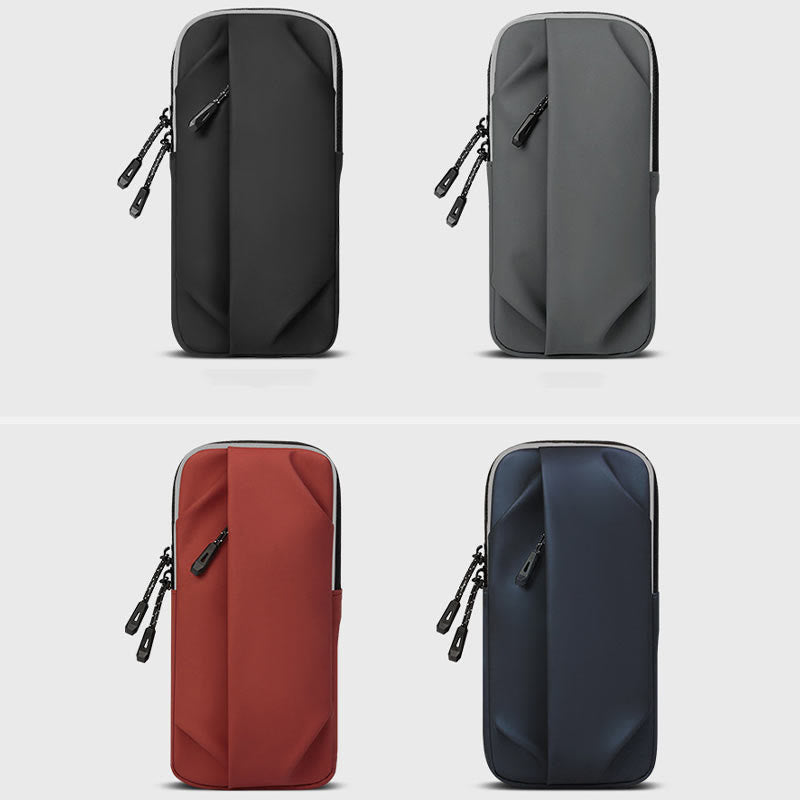 Handgelenktasche zum Laufen, wasserdichte Leder-Fitness-Telefontasche