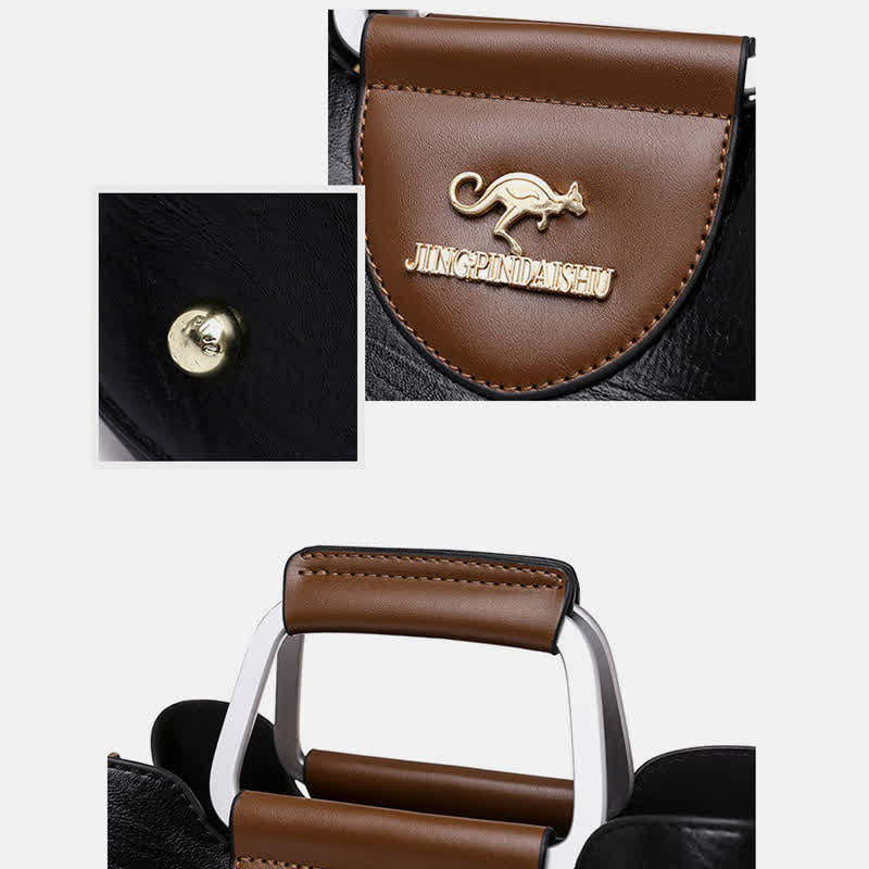 Damen Leder Designer Handtasche Top Griff Satchel Damen Umhängetasche