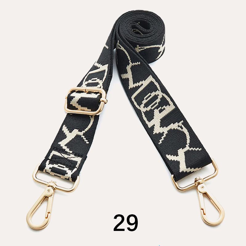 Ersatz verstellbare Crossbody Geldbörse Riemen Streifen breit
