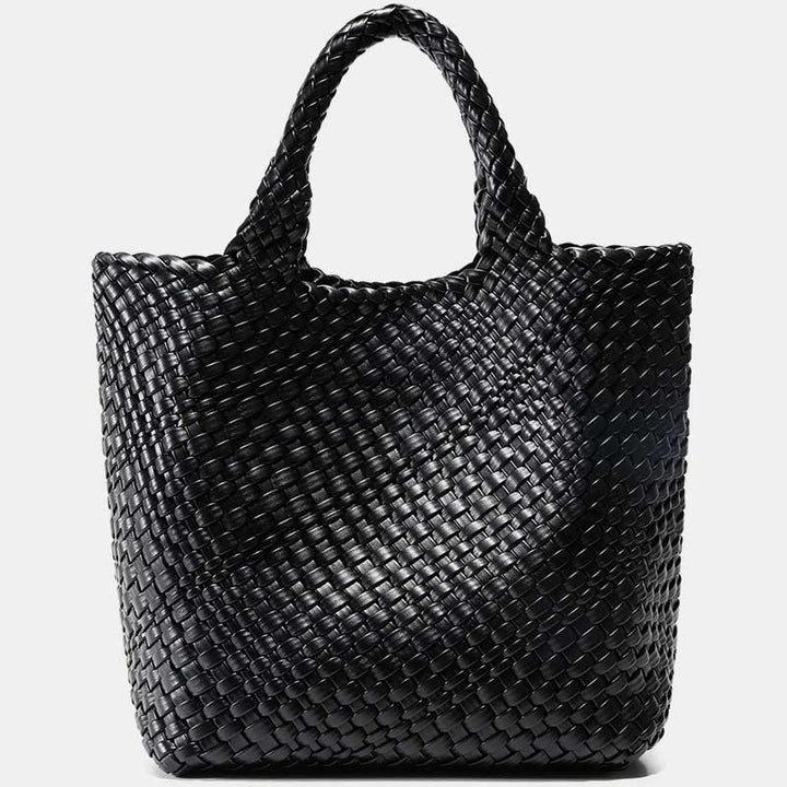 Handtasche für Damen, groß, für den Sommer oder den Strand, Kunstleder, Tragetasche