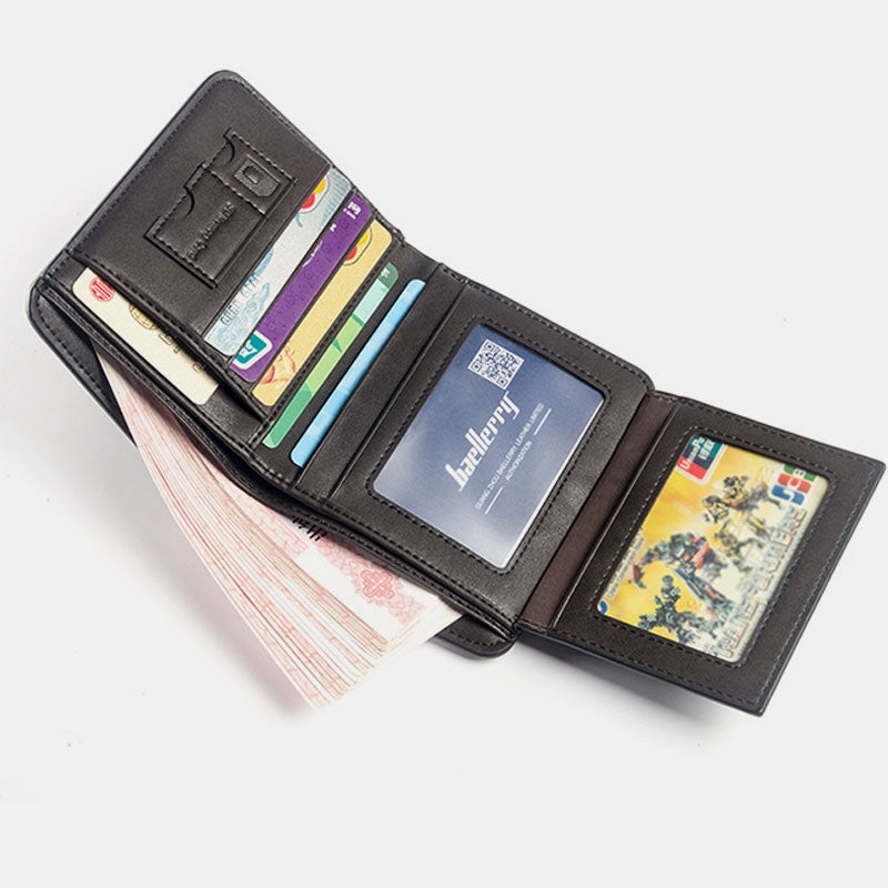 Multifunktionale faltbare Retro-Geldbörse