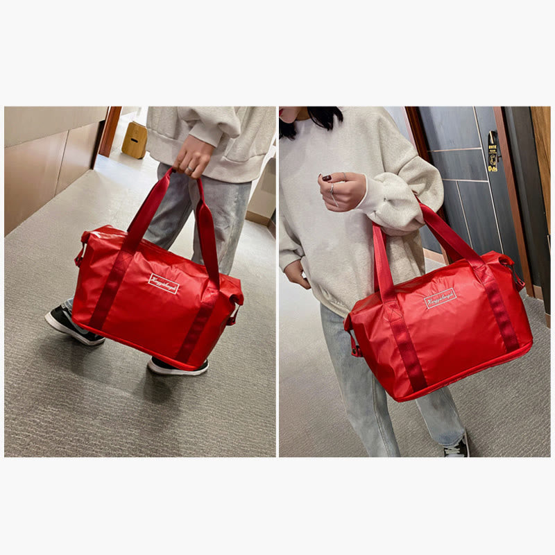 Reisetasche für Damen, Trocken-/Nasstrennung, Sporthandtasche