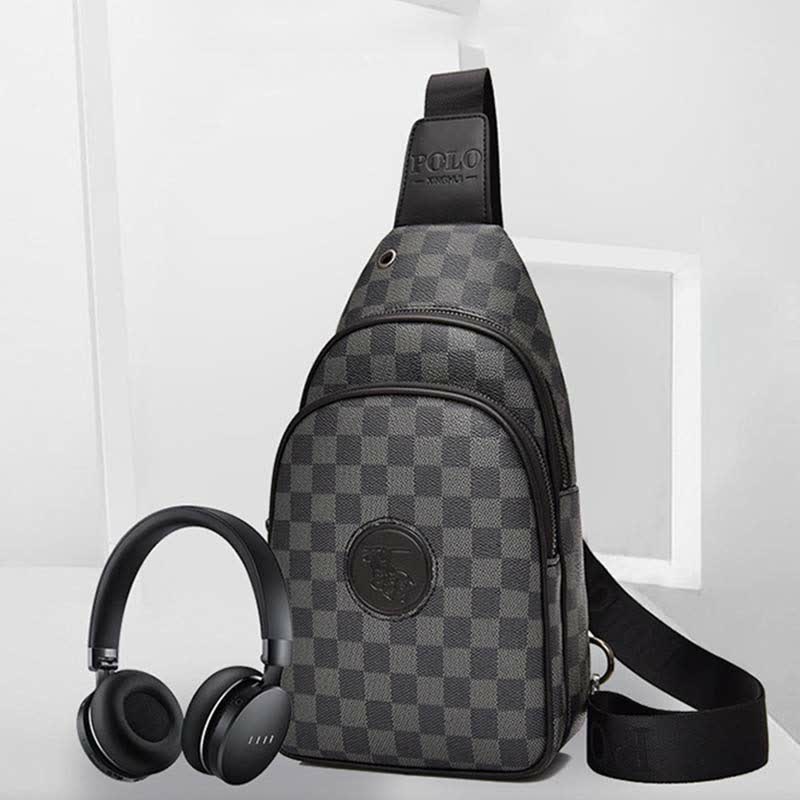 Männer Im Freien Beiläufige Reise Wandern Crossbody Brust Sling Tasche Ein-Schulter Gurt