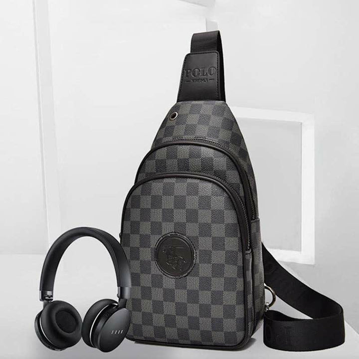 Männer Im Freien Beiläufige Reise Wandern Crossbody Brust Sling Tasche Ein-Schulter Gurt