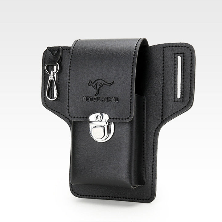 Leder-Handytasche für Gürtel, universelle Smartphone-Holster-Hüfttasche