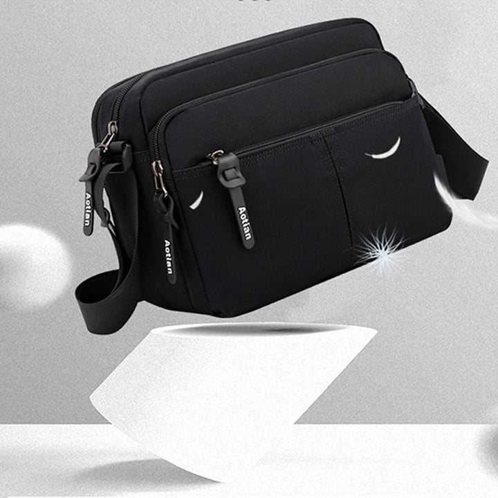 Unisex Leichte Casual Umhängetasche Mehrere Taschen Robuste Schulter Tasche Geldbörse