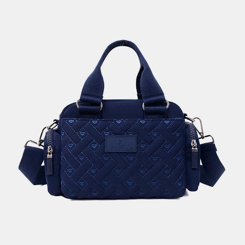 Leichte, mehrere Taschen aufweisende Damen-Geldbörsen, wasserdichte, gesteppte Umhängetasche