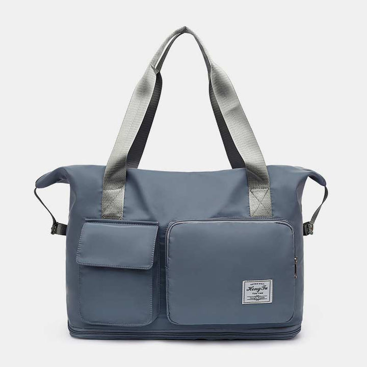 Tragbare Reisetasche mit großem Fassungsvermögen für Damen und Herren, faltbare Reisehandtasche