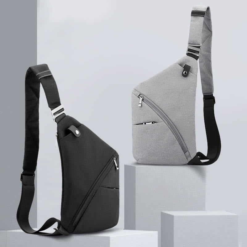 Schultertasche für Herren, Outdoor-Reisen, Nylon, Umhängetasche, Tagesrucksack