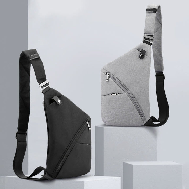 Schultertasche für Herren, Outdoor-Reisen, Nylon, Umhängetasche, Tagesrucksack
