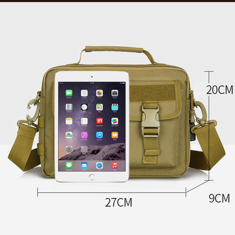 Wasserdichte Messenger-Tasche für Outdoor-Aktivitäten mit großem Fassungsvermögen und USB-Aufladung 