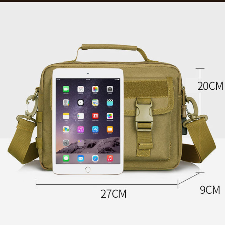 Wasserdichte Messenger-Tasche für Outdoor-Aktivitäten mit großem Fassungsvermögen und USB-Aufladung 