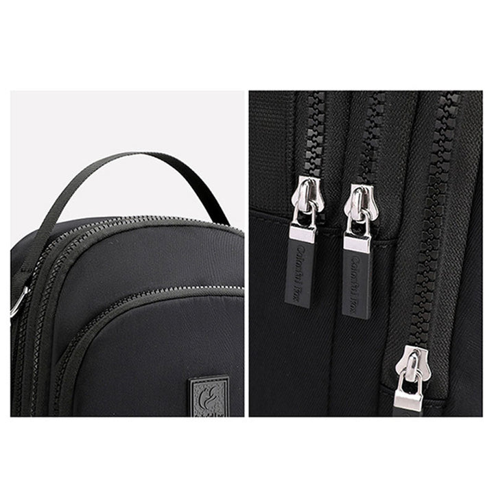 2-Wege-Verwendung Wasserdicht Leichte Casual Rucksack Schultertasche