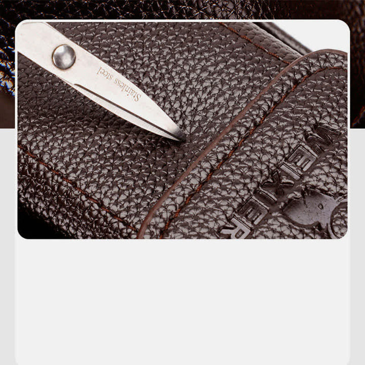 Retro Leder Satchel Messenger Bag für Männer Reise Umhängetasche