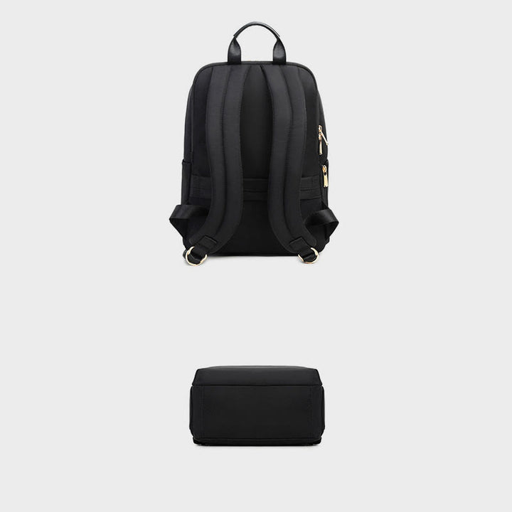 Rucksack für Männer Minimalistischer Tagesrucksack aus Nylon mit mehreren Taschen und Laptopfach