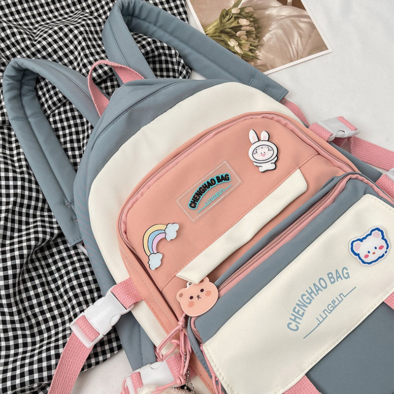 Rucksack für Teenager-Mädchen Damen Reise Schule College Laptoptasche Büchertaschen