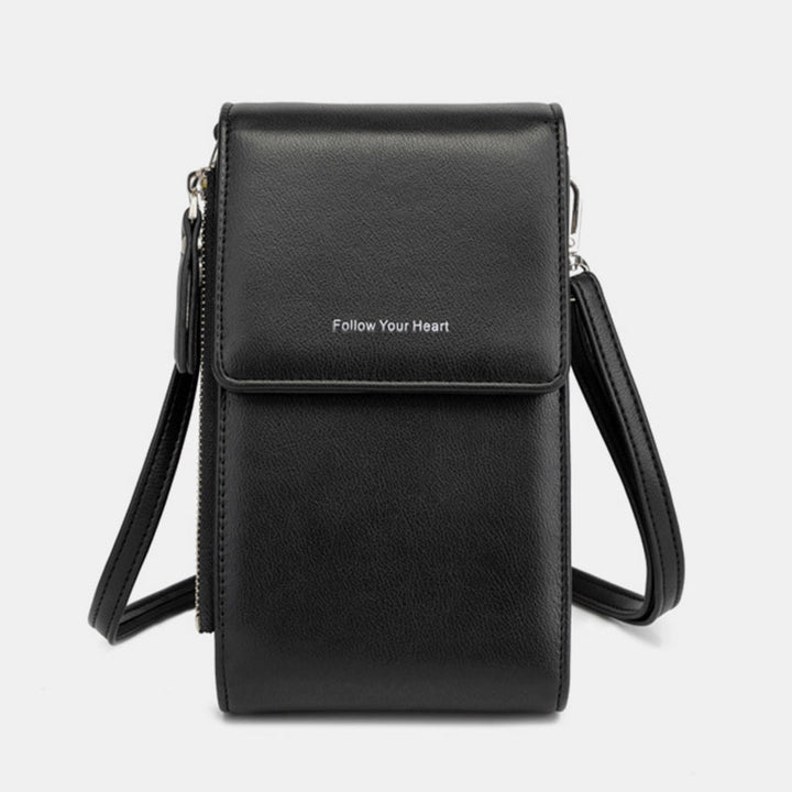 Lässige, elegante Umhängetasche mit mehreren Fächern fürs Handy